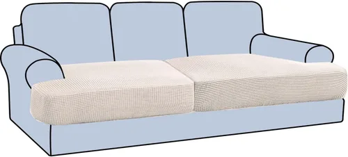 Miniatura 52 de H.VERSAILTEX Funda Elástica para Sillón Sofá con Cojín en Forma de T, Fundas de Cojín en T para Sala de Estar, Funda para Sillón Sofá, Funda