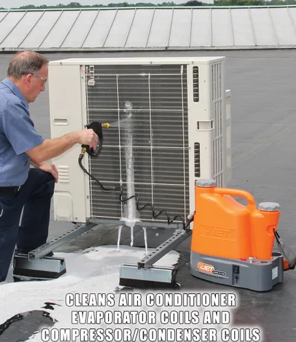 Miniatura 5 de SpeedClean CJ-125 limpiador evaporable condensador CoilJet portátil, limpia de manera segura las bobinas HVAC