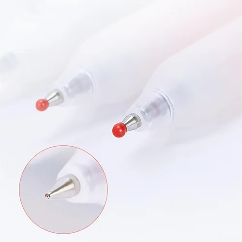 Miniatura 2 de 6 bolígrafos de tinta de gel, bolígrafos retráctiles, punta fina de 0.020 in, bolígrafos de gel negro, estilo japonés, escritura suave