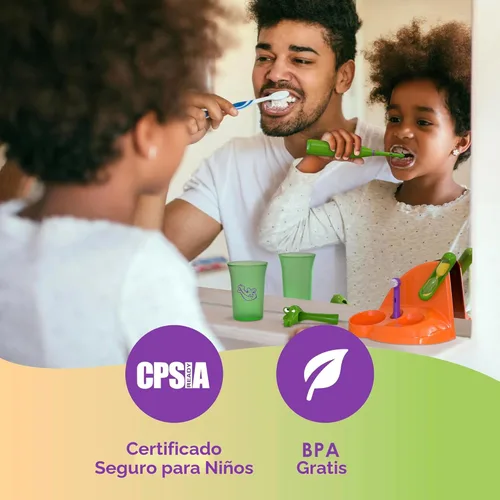 Miniatura 5 de Cepillo de dientes electrónico Brusheez para niños Snappy el cocodrilo