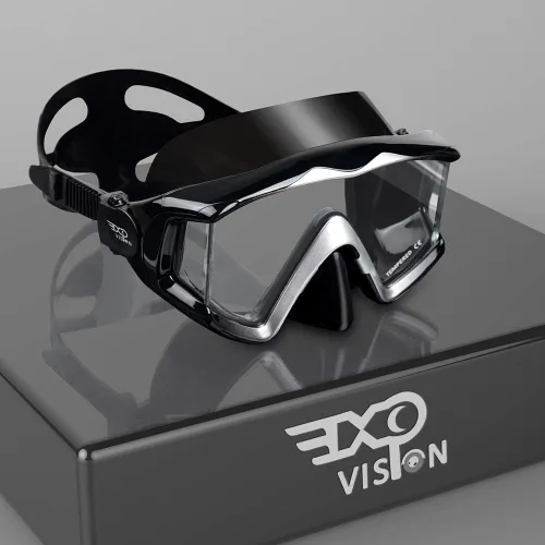 Miniatura 20 de Máscara de buceo Pano 3 para adultos, máscara de esnórquel de vidrio templado, máscara de natación antivaho sin fugas, gafas de natación con Juego