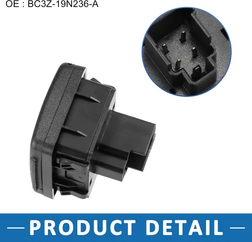 Miniatura 5 de Consola central Toma de corriente trasera Enchufe 110V 150W BC3Z-19N236-A Toma de corriente eléctrica para Ford F-350 Super Duty 2011-2015