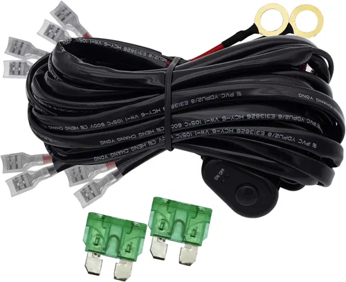 Miniatura 9 de Barra de luces LED de conducción todoterreno, interruptor de control remoto, intermitente estroboscópico de encendido/apagado, para luces