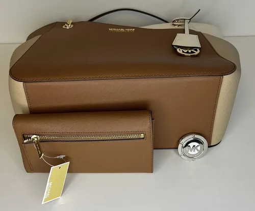 Miniatura 5 de Michael Kors Jet Set - bolsa de hombro para viaje con cadena grande cartera triple Michael Kors Jet Set