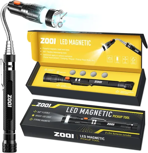 ZOOI Regalos para el Día del Padre para hombre para marido papá, regalos para hombres, papá, herramientas magnéticas telescópicas, regalo del día