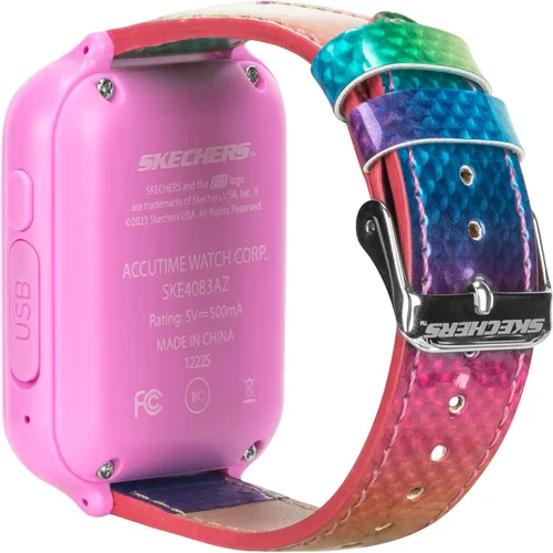 Miniatura 9 de Accutime Skechers Kids - Reloj inteligente con pantalla táctil de aprendizaje educativo para niñas, niños, niños pequeños, cámara para selfies