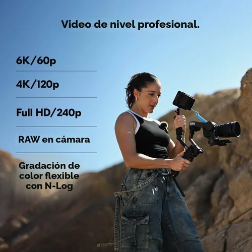 Miniatura 9 de Nikon Z6 III Cámara sin espejo de fotograma completo para fotos fijas/video con grabación RAW interna 6K/60p Modelo Nikon USA