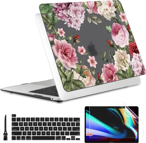 Miniatura 12 de Batianda Funda diseñada para el nuevo MacBook Pro M2 de 13 pulgadas, modelo A2338, versión 2022, carcasa protectora rígida ultrafina, antisucia