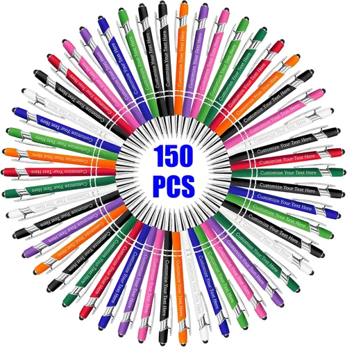Miniatura 55 de Bolígrafos personalizados personalizados con grabado gratuito a granel con mensaje de nombre, bolígrafos personalizados para negocios, oficina