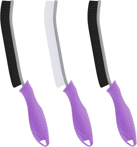 Miniatura 11 de FOOGWEE Cepillo de limpieza de hendiduras de cerdas duras, herramientas de limpieza para uso doméstico, suministros de limpieza multifuncionales