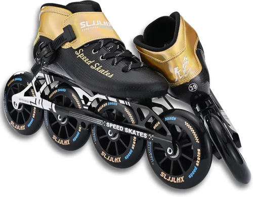 Miniatura 9 de Patines de velocidad en línea para hombres y mujeres, patines en línea profesionales de fibra de carbono para adultos masculinos, patines