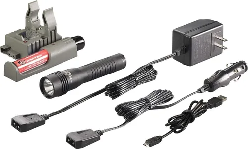 Miniatura 9 de Streamlight Strion Linterna de altos lúmenes LED recargable con mango de anillos y cargador 120 voltios CA
