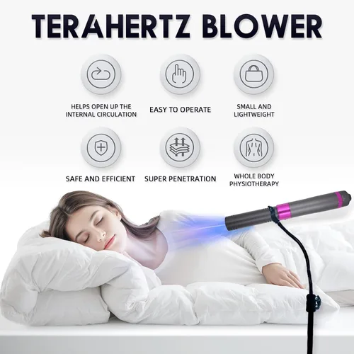 Miniatura 4 de Terahertz (THZ) Varita de terapia 10.0 Dispositivos Soplador Placas de fisioterapia Saludable Terapia de Calefacción Eléctrica Masaje Cuántico