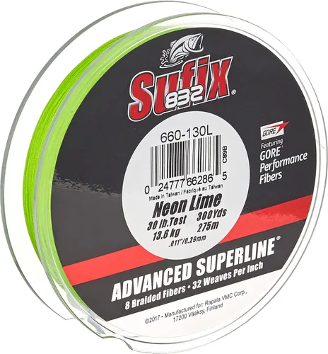 Miniatura 4 de Cuerda trenzada Sufix 832 Advanced Superline, 300 yardas