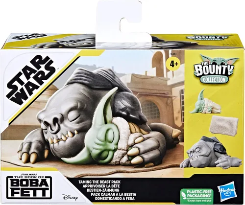 Miniatura 2 de STAR WARS The Bounty Collection Taming The Beast Pack, Rancor & Grogu Mini figuras de acción, juguetes a escala de 2.25 pulgadas para niños y niñas
