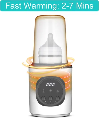 Miniatura 3 de Vaundra Calentador rápido de biberones para leche materna y fórmula 120V
