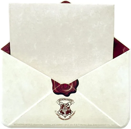Miniatura 3 de Harry Potter – Carta de aceptación personalizada de Hogwarts – Imán de sobre de resina funcional de 3.5" x 3.5" con carta de 5" x 8" del Profesor