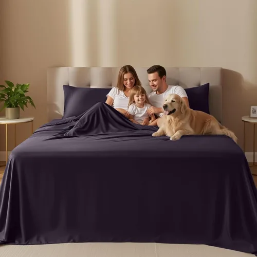 Miniatura 443 de Utopia Bedding Juego de sábanas Queen – Sábanas de 4 piezas para cama tamaño Queen, microfibra suave y transpirable, incluye 1 sábana bajera, 1 Gris