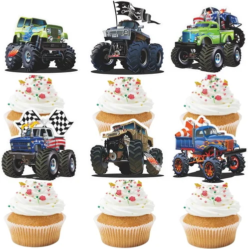 Miniatura 13 de 48 Pcs Fox Cupcake Toppers - Woodland Animal Cake Picks for Woodland Animal-Themed Baby Shower Birthday Party Table Decorations Supplies