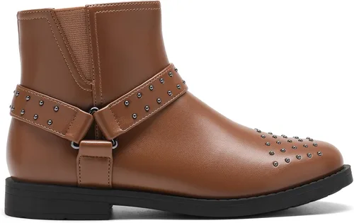 Miniatura 2 de DREAM PAIRS Botas de tobillo para niñas pequeñas y grandes