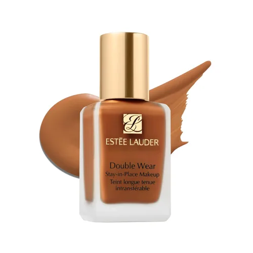 Miniatura 34 de Estée Lauder Maquillaje de base de maquillaje doble que se mantiene en su lugar, base mate de larga duración, 1 onza líquida 5C2 Sepia - Profundo