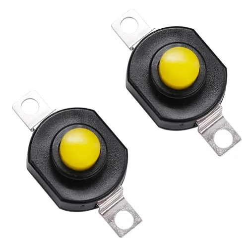 Miniatura 3 de mxuteuk 30 unids interruptor de botón micro de bloqueo automático DC 12V interruptor 0.5A 2pin pestillo mini interruptores de encendido/apagado