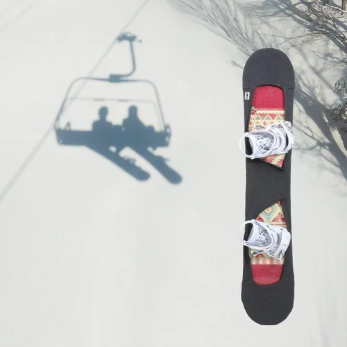 Miniatura 4 de MONS Funda Protectora de Snowboard de Forro Suave con Encuadernación Abierta