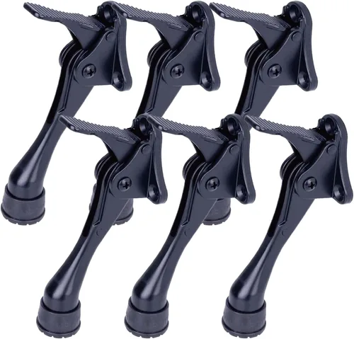Miniatura 28 de Tope de puerta One Touch Kickdown, soporte de puerta, topes de puerta resistentes, parte inferior de la puerta, puntas de goma ajustables en altura