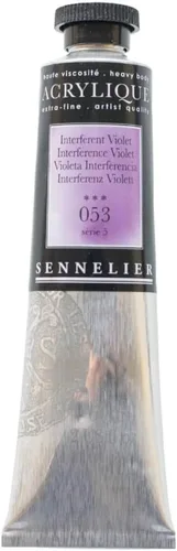 Miniatura 98 de Sennelier Acrílico para artistas extrafinos, 2.0 fl oz, luz verde cromo S3