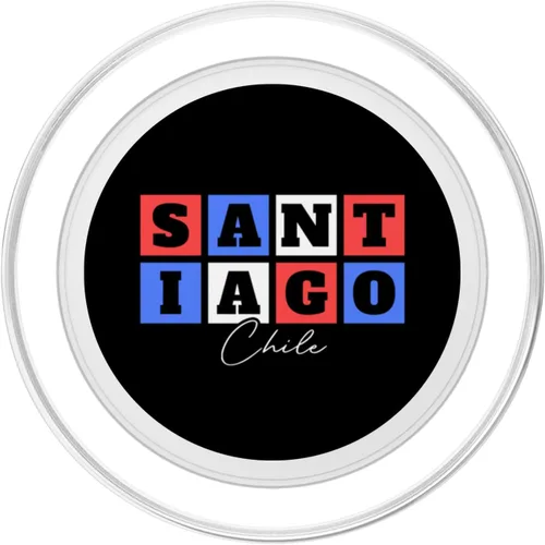 Miniatura 2 de Santiago Chile Travel Vacation Souvenir PopSockets MagSafe PopGrip for iPhone