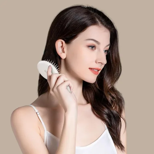 Miniatura 6 de RHOS Mini cepillo de cabello para mujeres, hombres y niños, cepillo de cabello tamaño viaje para bolso, bolsillo, mochila, pequeño cepillo de paleta