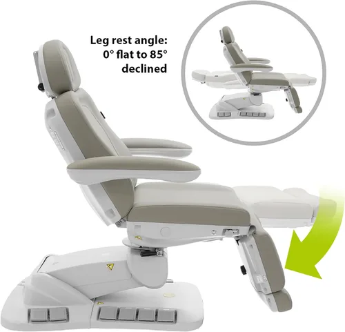 Miniatura 6 de SKINACT Mesa de tratamiento de spa médico eléctrico Palma (Taupe)