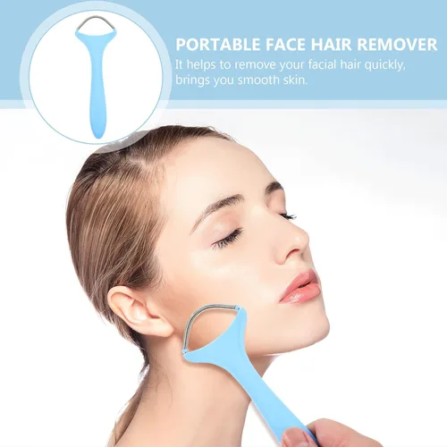 Miniatura 3 de Eliminador de vello facial Spring Face Dispositivo de eliminación de rodillos de pelo Herramienta de eliminación de cara Depiladora facial