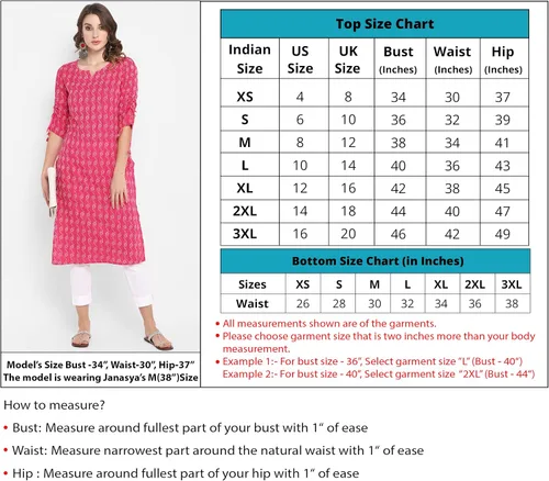 Miniatura 2 de Janasya Conjunto Kurta Embellecido con estampado floral digital rosa Georgette para mujer