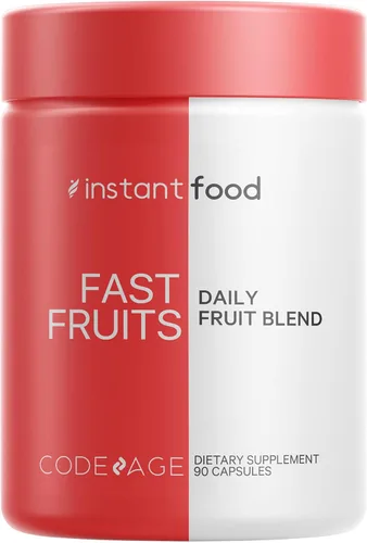 Miniatura 7 de Codeage InstantFood Easy Veggies + Fast Fruits Bundle – Suplemento de cápsulas de mezcla de verduras y frutas – Fórmula de fitonutrientes a base