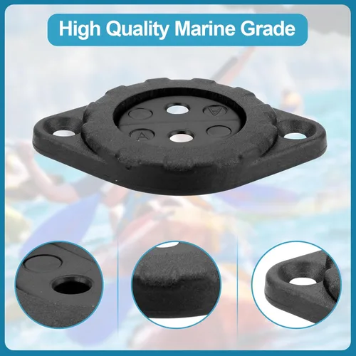 Miniatura 4 de ChangTa Kit de cableado a través del casco para kayaks, kits de cableado a través del casco para sistemas silvestres, instalaciones de Hobie
