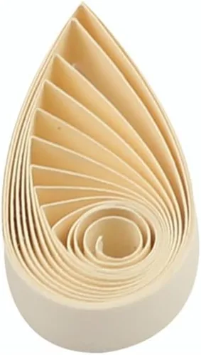 Miniatura 43 de Juego de tiras de filigea de papel de 0.197 in de color sólido, papel de origami, manualidades, manualidades de un solo color, tiras de filigea