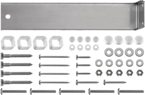 Miniatura 6 de Step2 Atherton Buzón y poste extra grande, resistente a la intemperie, buzones grandes para exteriores, hechos de plástico duradero, fácil