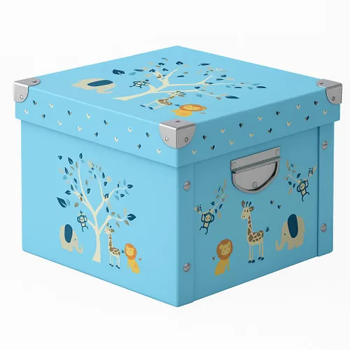 Miniatura 8 de GroWings Caja de recuerdos para bebés, gran almacenamiento de memoria para recién nacidos, adecuada para niños y niñas, regalos fuertes, duraderos