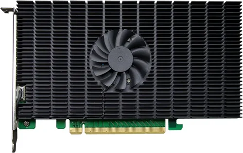 Miniatura 7 de HighPoint HBA M.2 Rocket 1104 PCIe Gen3 NVMe HBA de 4 puertos para sistemas Windows, Mac, Linux y VMWare.
