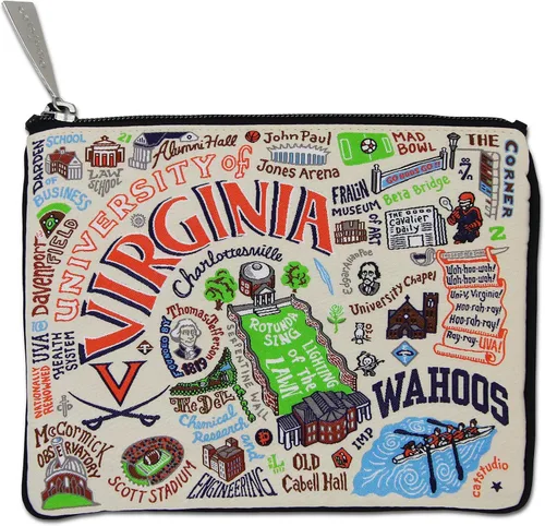 Catstudio Bolsa con cremallera Parent South College, Universidad de Virginia