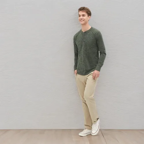 Miniatura 4 de Gap Pantalones chinos caqui Essential Straight Fit para hombre Palomino Brown Global