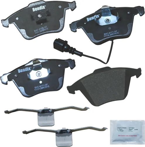 Miniatura 433 de Pastillas de freno delanteras cerámicas Bendix Priority1 CFC2302 para Hyundai Elantra 2021, Sonata 2022-2020, Kia K5 2023-2021