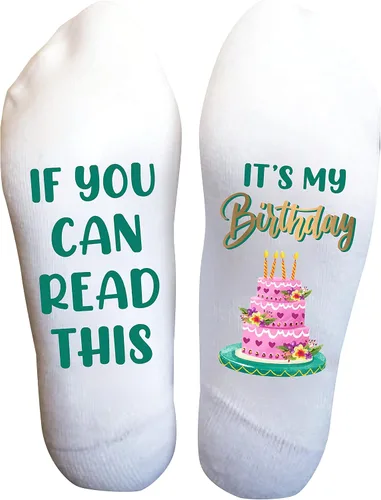 Miniatura 14 de Calcetines Divertidos Mis Quince para Niñas Adolescentes, Regalo de Quinceañera del 15º Cumpleaños, Recuerdo de Fiesta Personalizado