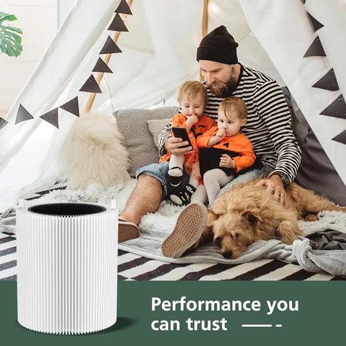 Miniatura 7 de isinlive Blue Pure 311 - Filtro de repuesto automático compatible con Blueair Blue Pure 311 Auto Air Puri-Fier, sistemas de filtración 2 en 1