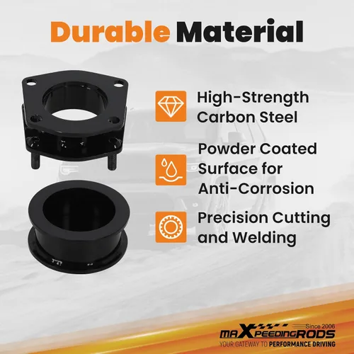 Miniatura 2 de maXpeedingrods Kit de elevación de 2 pulgadas para Jeep Grand Cherokee WK Commander XK 2006-2010, kit de separador de elevación de suspensión