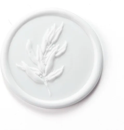 Miniatura 10 de 50 calcomanías de sello de cera, calcomanías de sello de corona gris para bodas, cumpleaños, baby shower, Acción de Gracias, invitaciones, sobres