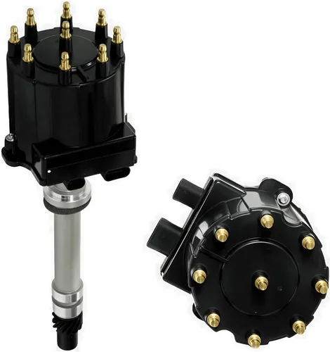 Distribuidor de Encendido para Camión Chevy GMC Bloque Pequeño Bloque Grande 1500 2500 3500 5.0 305 5.7 350 427 TBI EFI LG4 LB9 con Tapa Negra