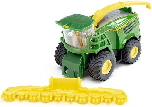 Miniatura 4 de Siku 1991, Cosechadora Claas, 1:50, Metal/Plástico, Verde/Rojo, Piezas Móviles