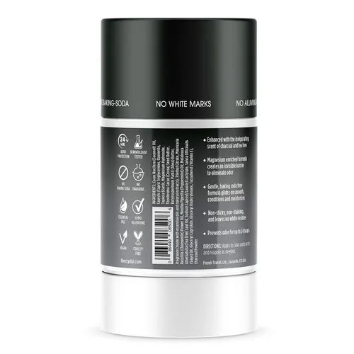 Miniatura 2 de Crystal Magnesium Solid Stick Desodorante natural, desodorante sin aluminio no irritante para hombres o mujeres, combate de forma segura y eficaz